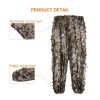 Kylebooker 3D Bionic Maple Leaf Hunting Ghillie Suit Camouflage Sniper Clothing(D)