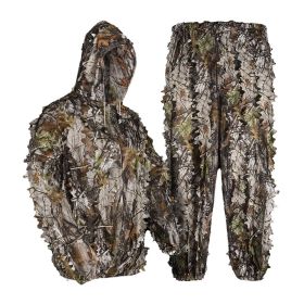 3D Bionic Maple Leaf Hunting Ghillie Suit Camouflage Sniper