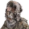 Ghillie Face Mask 3D Leafy Ghillie Camouflage Full Cover Headwear Hunting Accessories