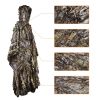 3D Maple Leafy Hunting Camouflage Poncho Ghillie Suit Sniper Clothing Camo